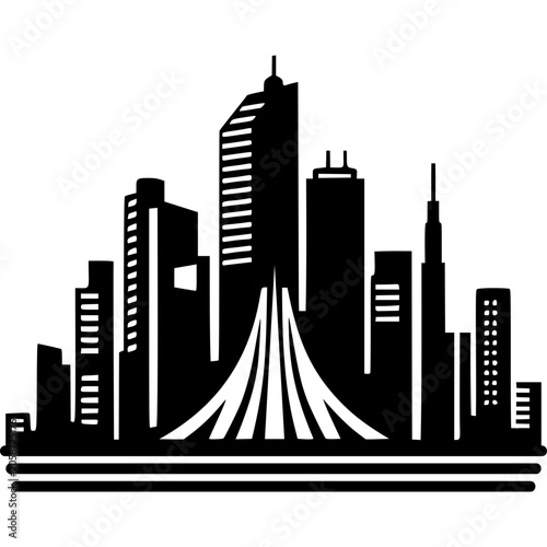 Dhaka Icon Vector