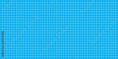Tableau sur toile Interior decoration cyan tile wall