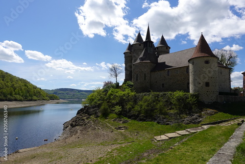 Balade en pays auvergnat, le château de Val