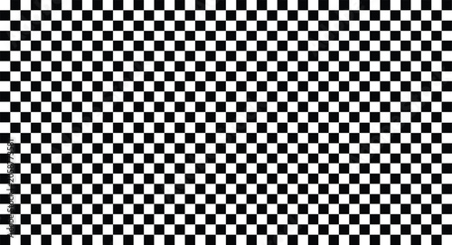 Black White Checkered Border. Black and white checkerboard frame. checkered race flag car finish or start.  Grunge checkered pattern with ornamental corners