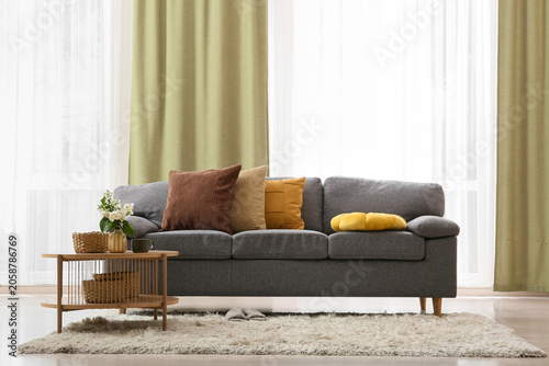 Modern living room interior...