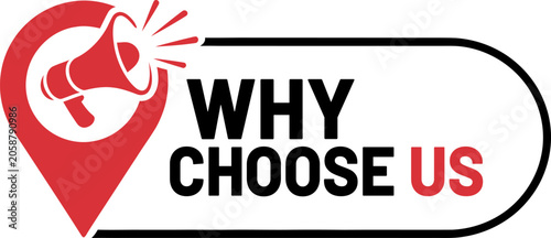 Why Choose Us Business Banner Icon