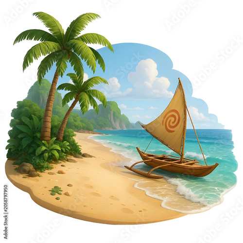 boat on the beach