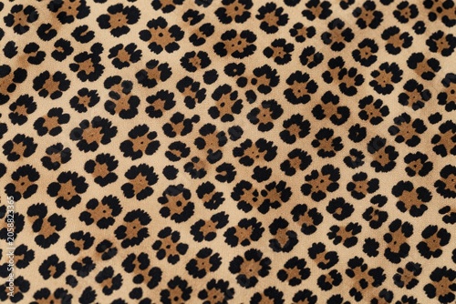 a close up of a leopard print fabric