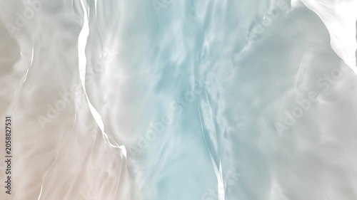 Pastel colors. Ethereal Glowing Abstract energy Loop with Luminous flames and Futuristic Motion