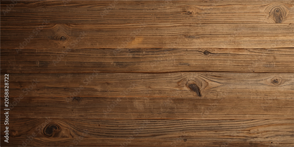 Obraz premium A dark antique backdrop featuring a rough aged wood texture with a brown grunge pattern on an old vintage parchment surface Old grunge dark textured wooden background ,