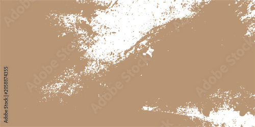 Schilderij op canvas abstract grunge floral winter holiday background with snowflakes, vintage ink te
