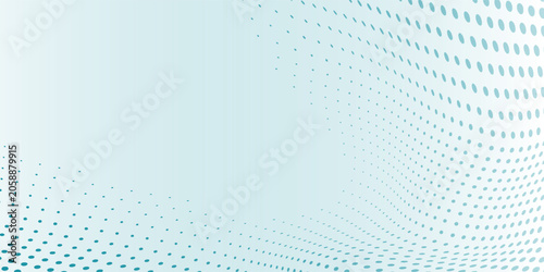 Transparent simple niceVector Gradient Blue Color Halftone Background Staggered Dots Pattern modern dotted