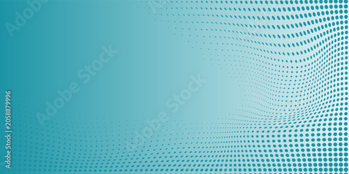 Transparent simple niceVector Gradient Blue Color Halftone Background Staggered Dots Pattern modern dotted