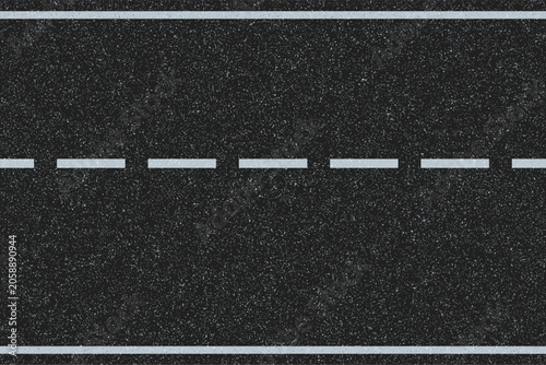 Obraz na plátne Seamless asphalt road texture