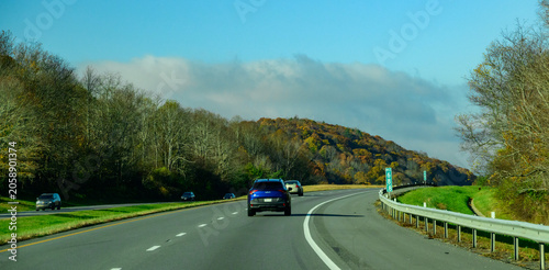 Virginia, USA: The terrain resembles the mountainous regions of the Appalachians.