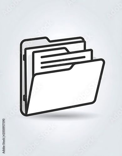 Document folder icon