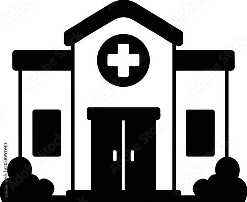Medical Building Icon