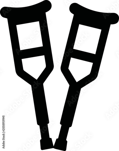 Crutches Icon