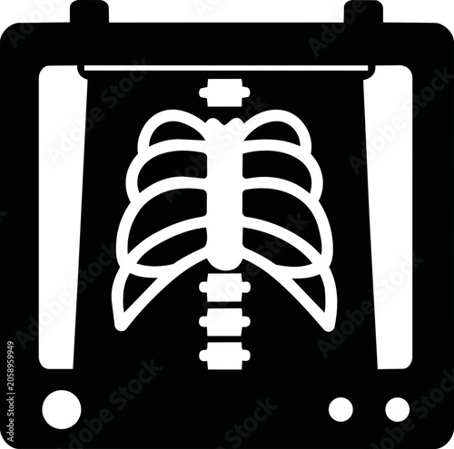X Ray Ribcage Icon