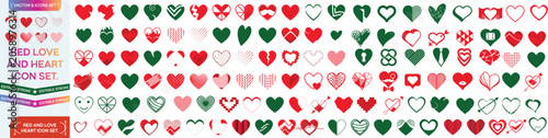 Quadro em tela Hearts icon
