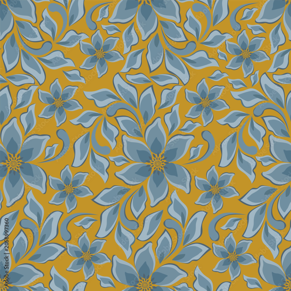 Fototapeta premium seamless floral pattern