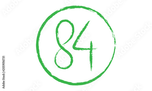 Foto Green eco friendly sign icon vector illustration design set