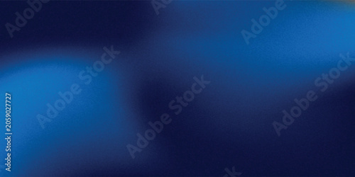 Fotografija Modern dark blue and bright blue gradient with smooth blending  creating a sleek