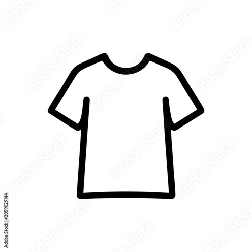 t shirt isolated on white