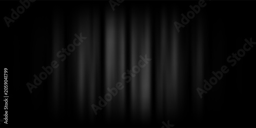 Fotografie Black velvet curtain background