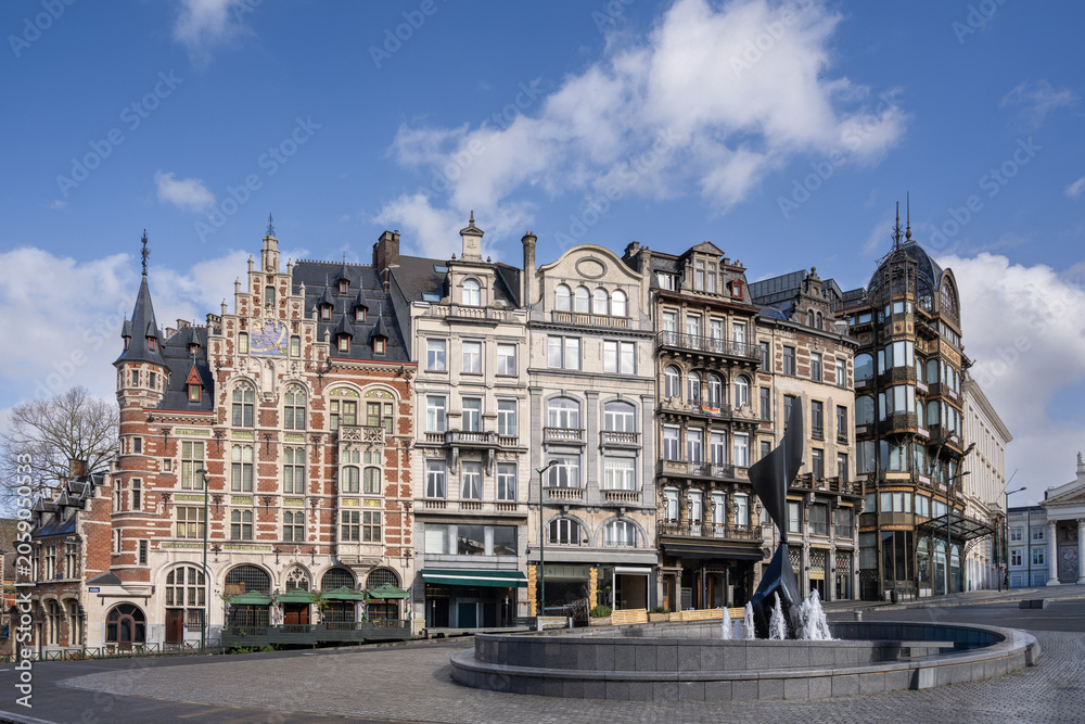 Fototapeta premium Brussels is the capital of Belgium, the French Community of Belgium, and the Flemish Community. It is also the de facto capital of the European Union.