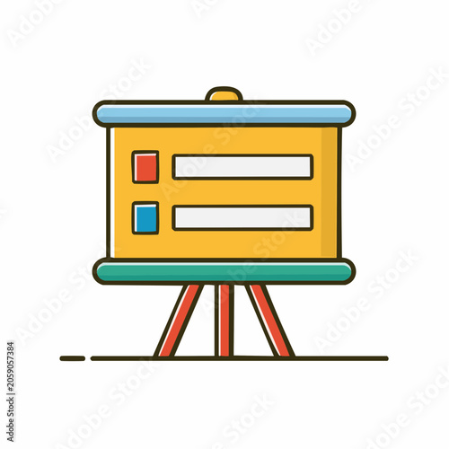 Presentation Board with Checklist