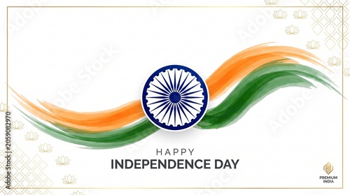 Indian Independence Day -National celebration marking India's independence on August 15, honoring freedom, unity, democracy, and national pride.
