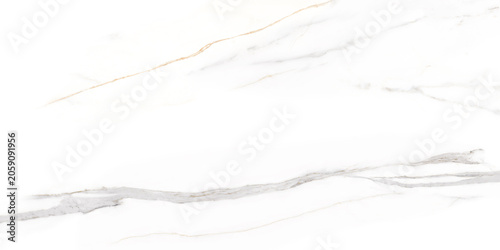 Foto Pristine white marble adorned with soft pearl-gray veining and delicate golden accents, embodying timeless luxury and refined sophistication