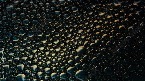 Photos Macroscopic bubbles creating abstract liquid texture background