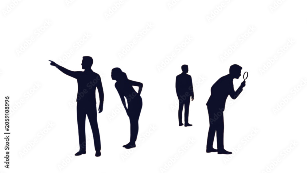 Obraz premium Modern Art Gallery Visitors Exploring Abstract Paintings Vector Illustration