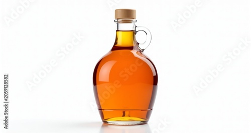 Maple Syrup Bottle Isolated On Transparent Background