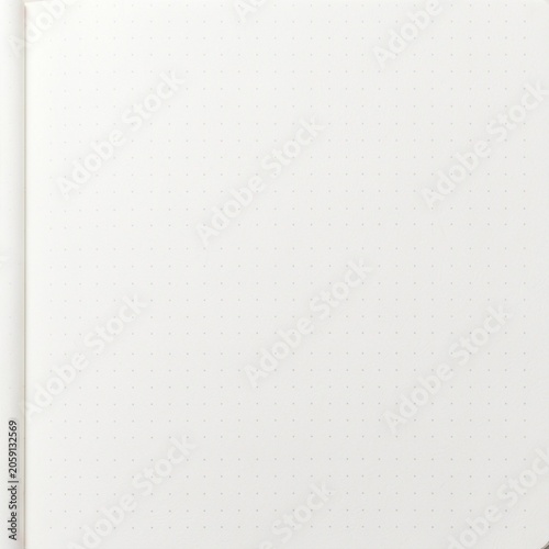 Blank Dot Grid Notebook Paper Background