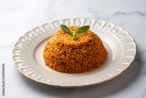 Traditional Turkish Bulgur ...