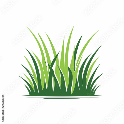 Green Grass Clump Icon
