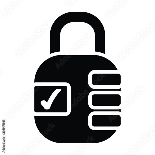 Secure Padlock Icon