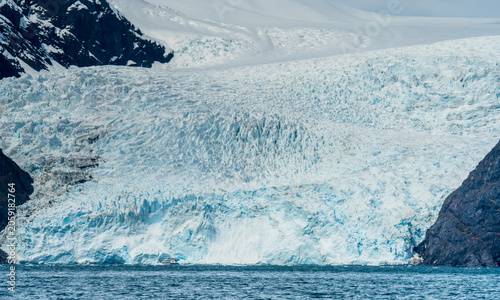 Glacial Calving in Alaska