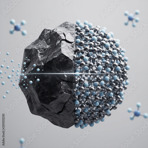 Abstract Microstructure Transformation of Metal Hydride During Hydrogen Absorption