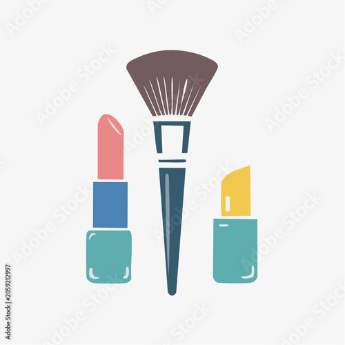Makeup Tools Icon Set