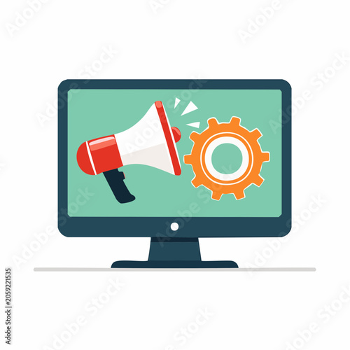 Digital Marketing and Advertising Concept