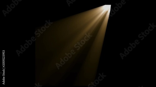 Volume Light or God Rays or volumetry volumetric god rays animation