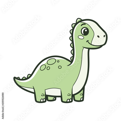 Green Dino Toy Dinosaurs Cartoon Standing