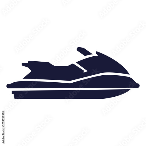 Jet Ski Silhouette
