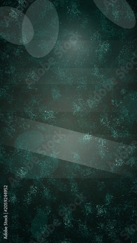 Dark textured abstract background with light circles