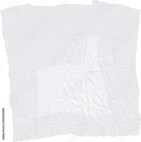 Фотография crumpled tracing paper torn texture translucent background