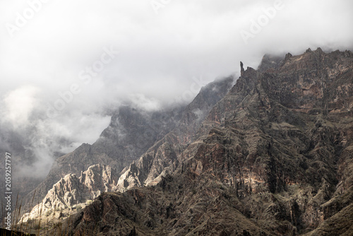 Fotografía Dramatic Rocky Ridgeline Santo Antao Cape Verde