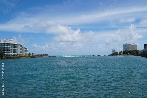 Scenery of San Juan in Puerto Rico	