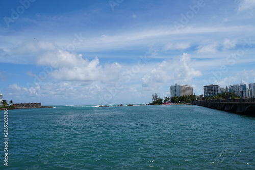 Scenery of San Juan in Puerto Rico		