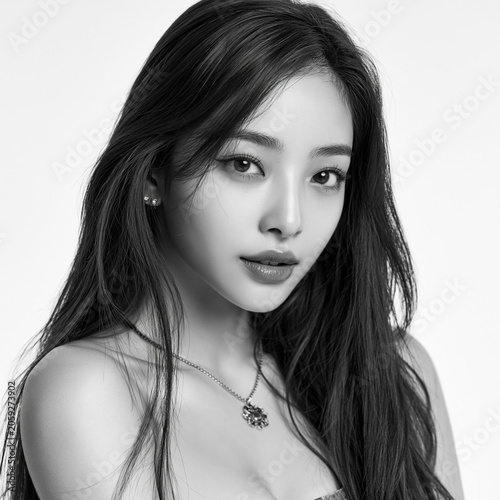 한국인 여성 모델 이미지