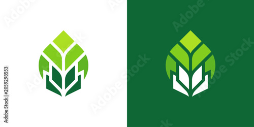 design combining leaf and book, study, school, collage, design vector icon idea